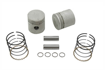 .070 Piston Kit with Thin Rings for 1929-1973 Side Valve