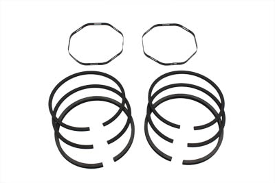 74" Side Valve Piston Ring Set .080 Over for UL 1937-1948