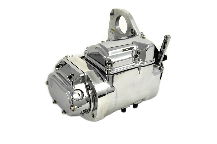 6-Speed Transmission Assembly Polished for 1991-99 FXST & FLST