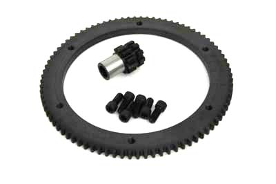 84 Tooth Clutch Drum Ring Gear Kit Chain Drive