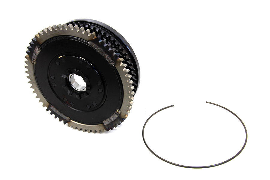 Clutch Assembly with Ratchet Plate and Ring Gear