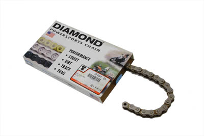 Diamond .530 102 Link Chain Nickel Plated