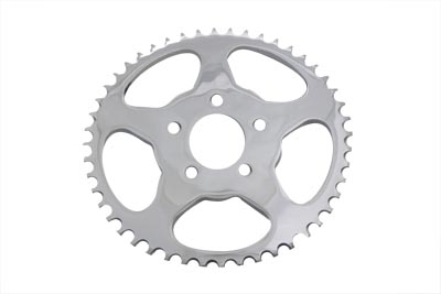 Rear Sprocket Flat Chrome 48 Tooth