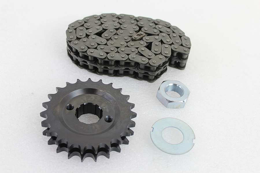 23 Tooth Spline Sprocket and Chain Kit