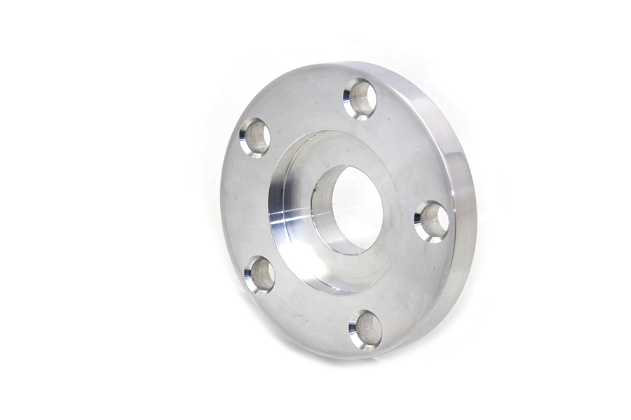 Rear Pulley Brake Disc Spacer Polished 1/2 Thickness