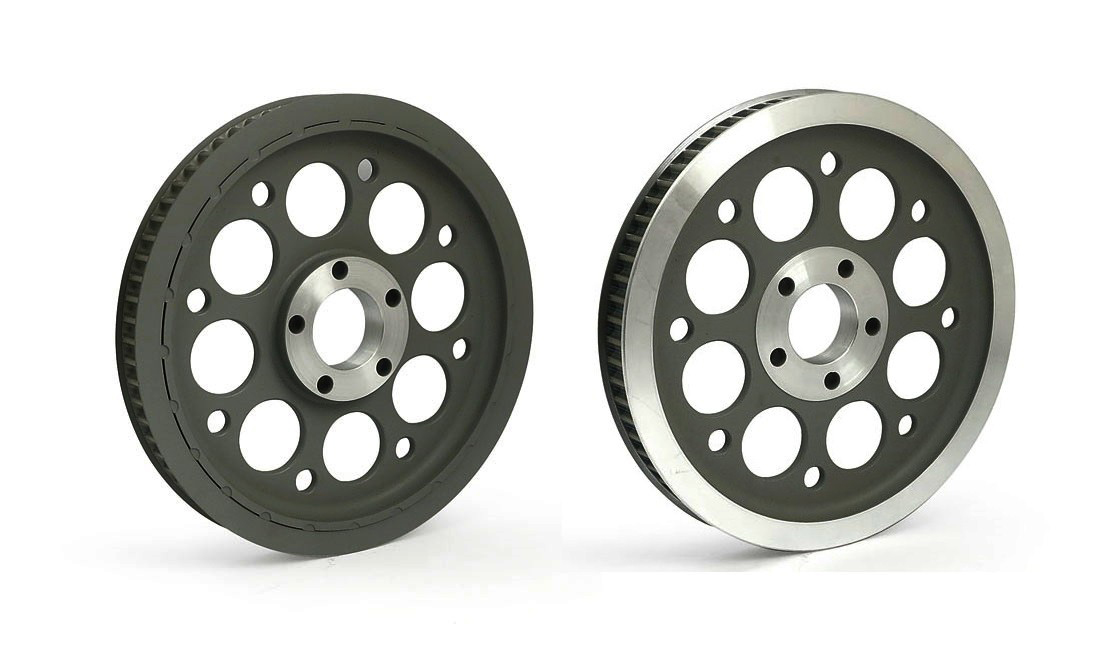 Black Rear Belt Pulley 70 Tooth
