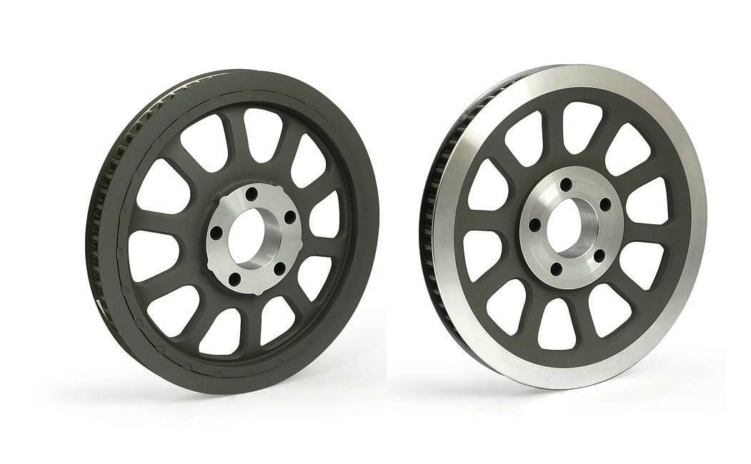 Black Rear Belt Pulley 66 Tooth