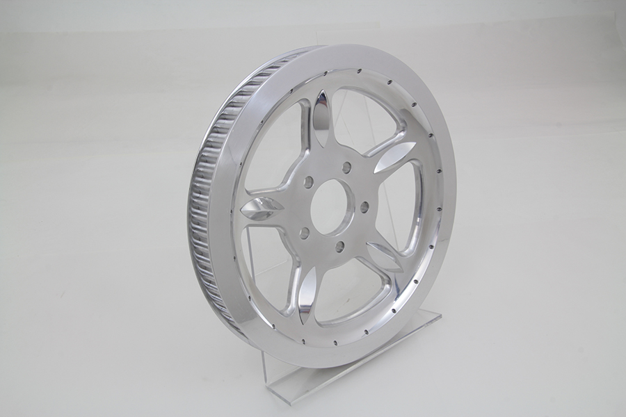 Rear Drive Pulley 68 Tooth Chrome
