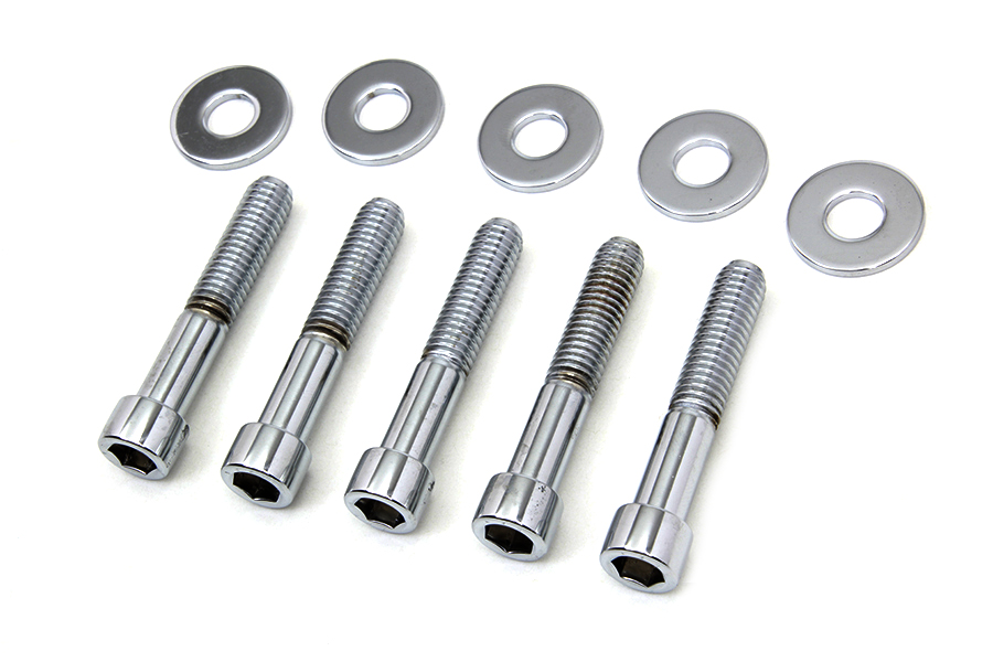 Pulley Bolt and Washer Kit Polished