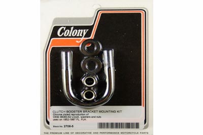 Clutch Booster Bracket U-Bolt Chrome