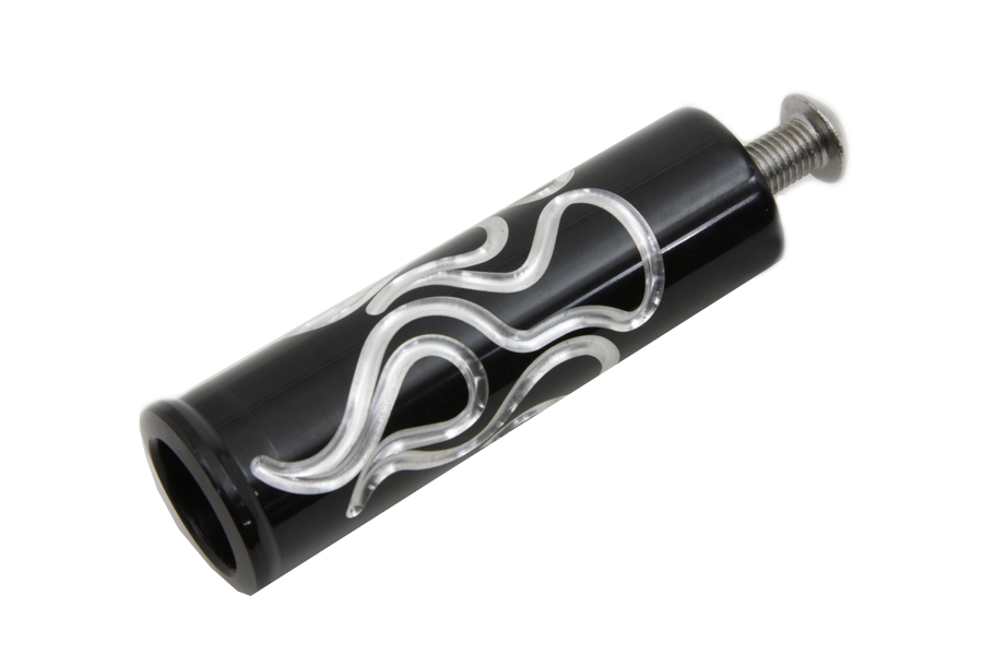 Black Flame Style Shifter Footpeg
