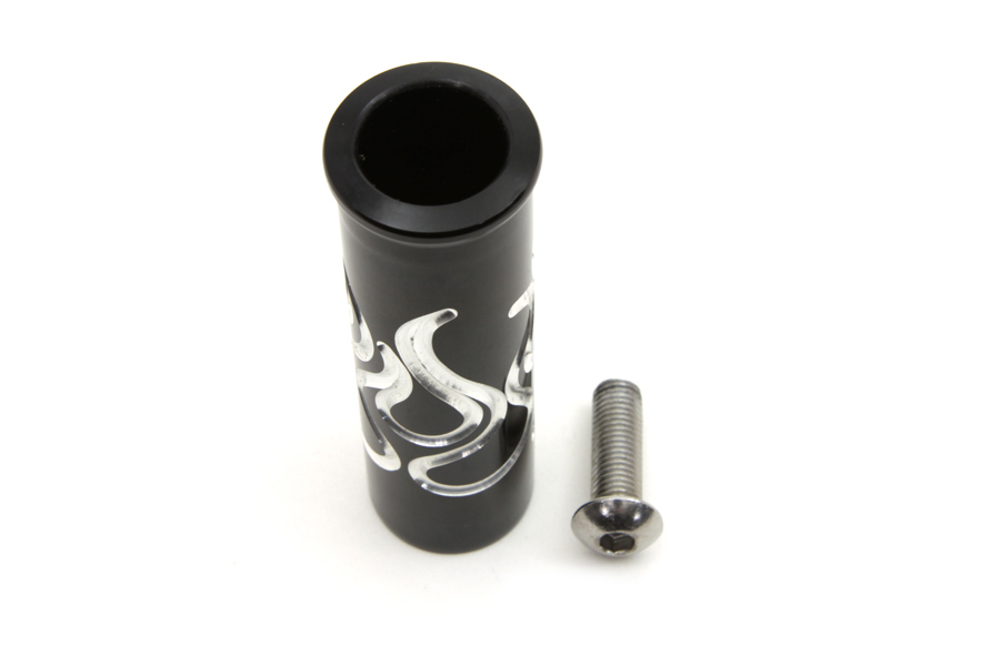 Black Flame Style Shifter Footpeg