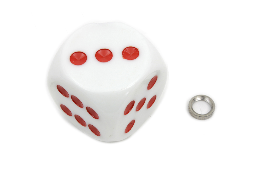 White Dice Style Shifter Knob