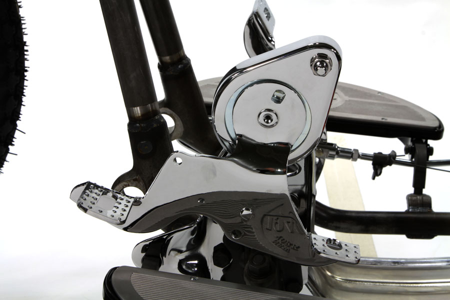 Rocker Clutch Pedal Assembly Chrome
