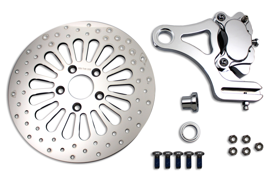 Rear 4 Piston Caliper and 11-1/2 Disc Kit