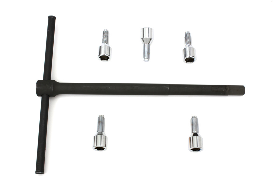 Chrome Wheel Lug Set with Wrench