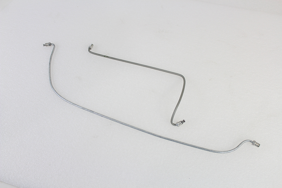 Steel Rear Brake Line Set Zinc Plated