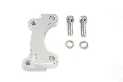 Chrome Harley 1986-1999 Big Twins Front Brake Caliper Right Bracket