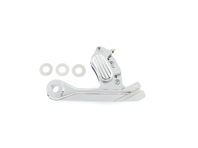 Chrome Rear 4 Piston Caliper