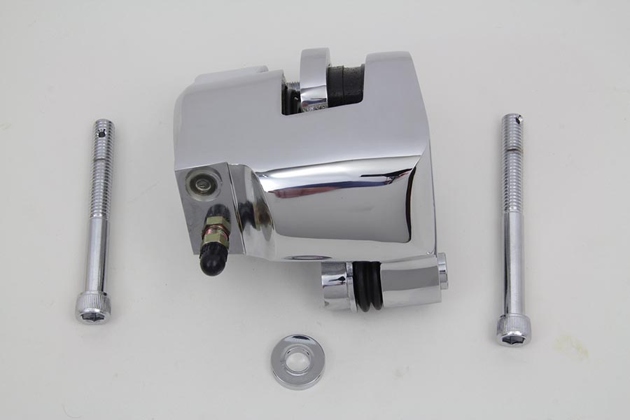 Chrome Front Caliper Assembly