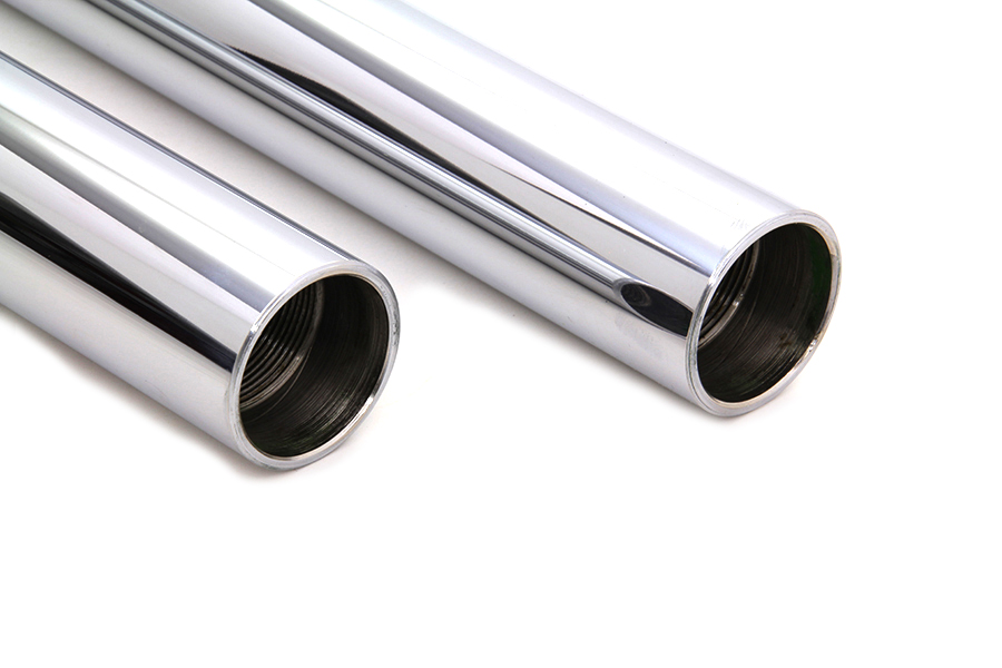 Chrome Fork Tube Set 2 Over Stock