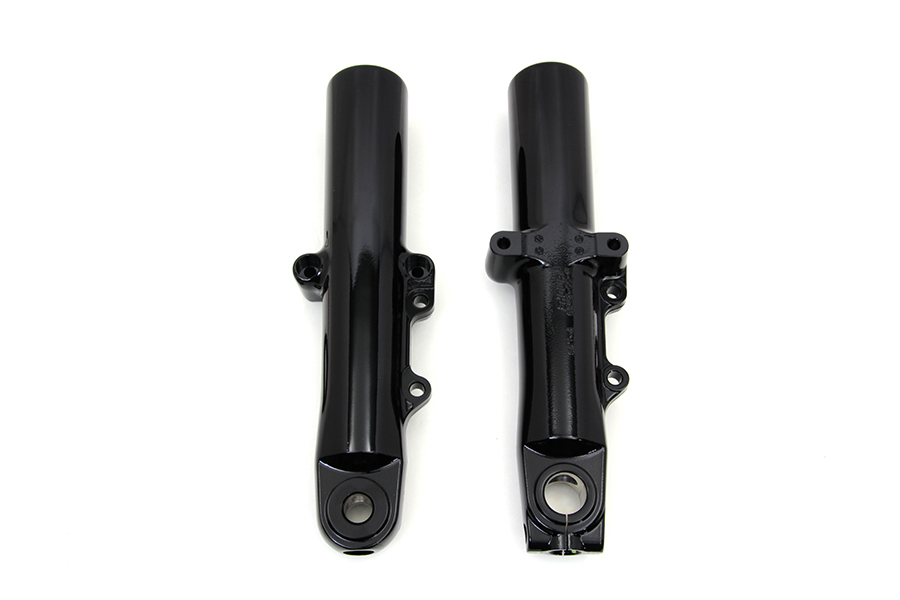 Black 49mm Lower Fork Slider Set