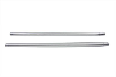 Chrome 35mm Fork Tube Set 23-1/2 Total Length