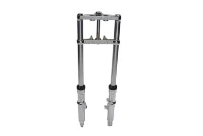 Fork Assembly with Chrome Sliders 6 Over Stock