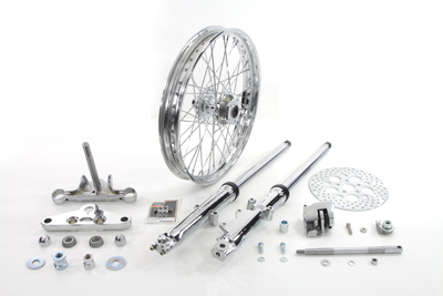 41mm Fork Assembly with Chrome Sliders 21 Wheel