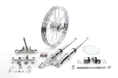 41mm Fork Assembly with Chrome Sliders 21 Wheel