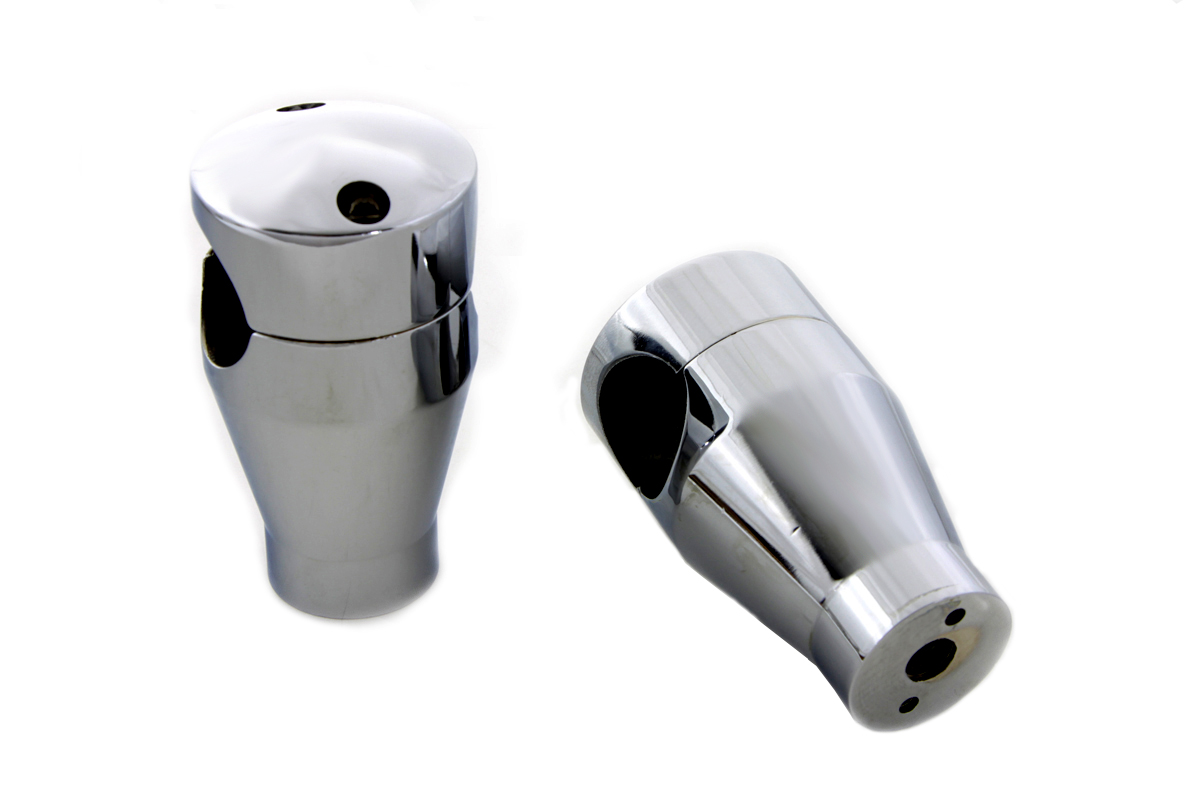 3 Chrome Wide Glide Riser Set