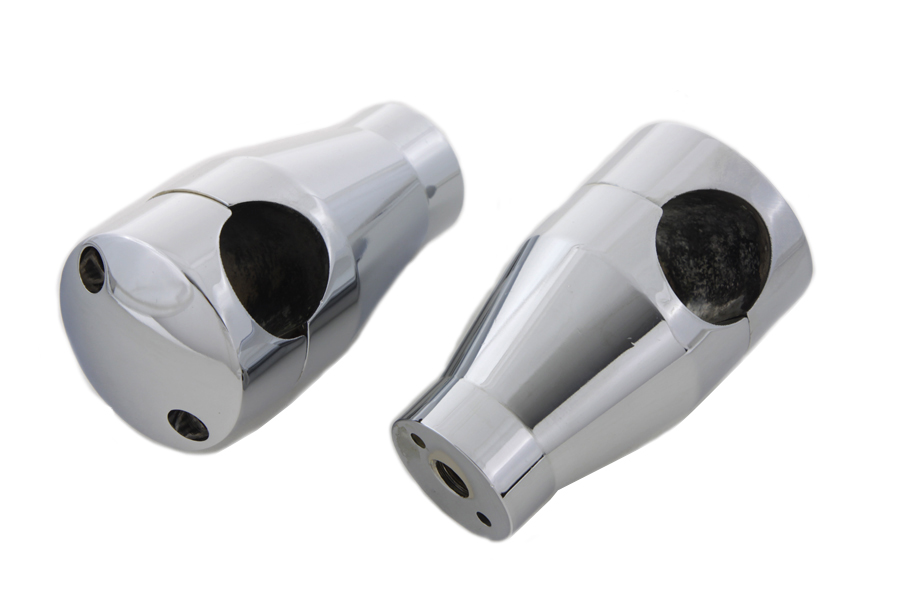 3 Chrome Wide Glide Riser Set