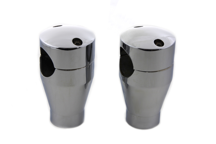 3 Chrome Wide Glide Riser Set