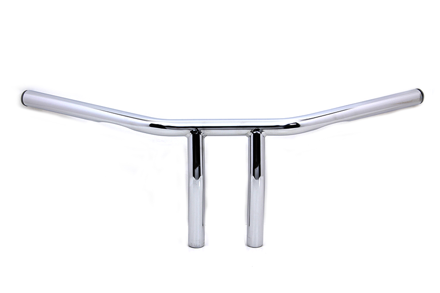 1\" Pullback 7\" Riser Bar w/ Indents for Big Twin & XL Sportster