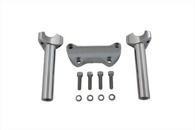 6 Straight Riser Kit Chrome