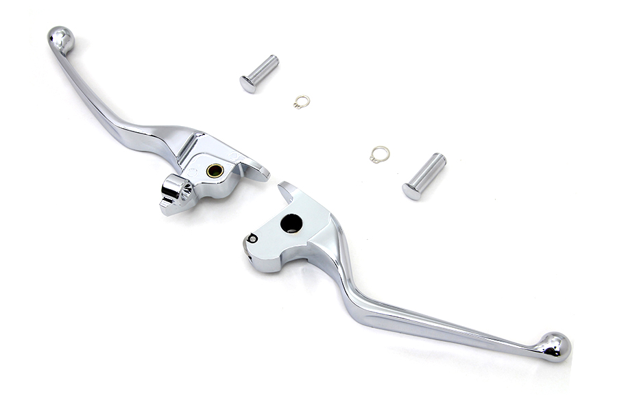 Chrome Wide Hand Lever Set