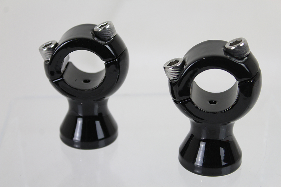 1-3/4 Gloss Black Speed Freak Handlebar Riser Set