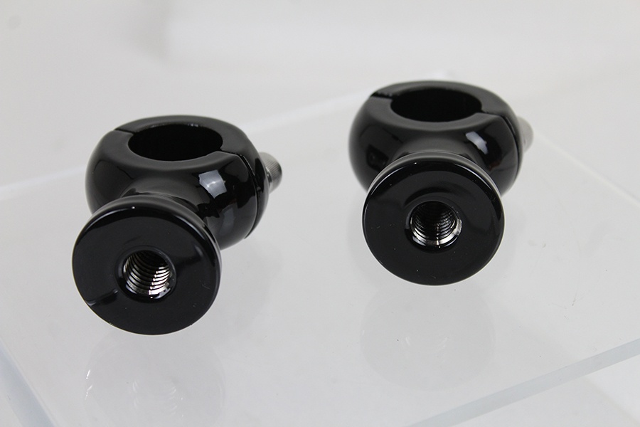 1-3/4 Gloss Black Speed Freak Handlebar Riser Set