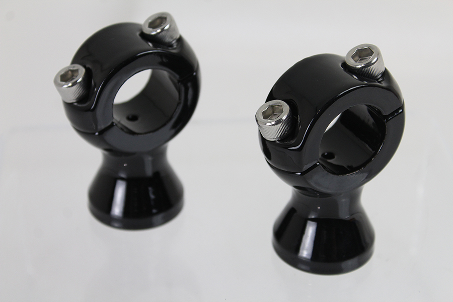 1-3/4 Gloss Black Speed Freak Handlebar Riser Set