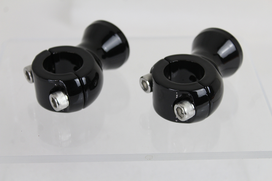 1-3/4 Gloss Black Speed Freak Handlebar Riser Set