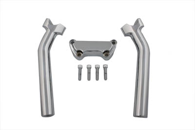 10" Chrome Buffalo Riser Set