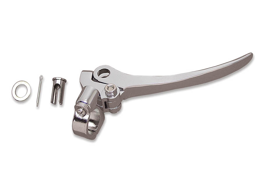 Chrome Brake Hand Lever Assembly for FL 1941-1964 Big Twin