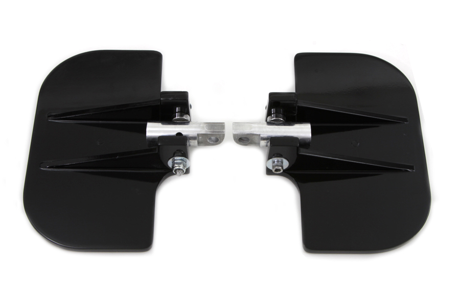 Black Passenger Mini Footboard Set