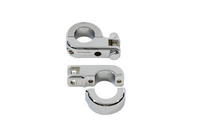 Chrome Engine Bar Footpeg Mount