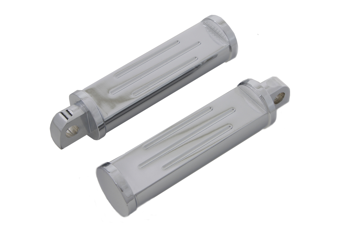 Chrome Ball Milled Footpeg Set