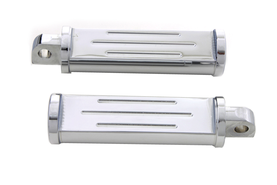 Chrome Ball Milled Footpeg Set