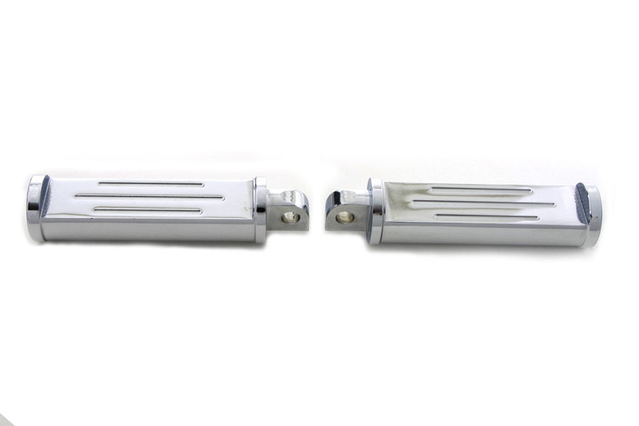 Chrome Ball Milled Footpeg Set
