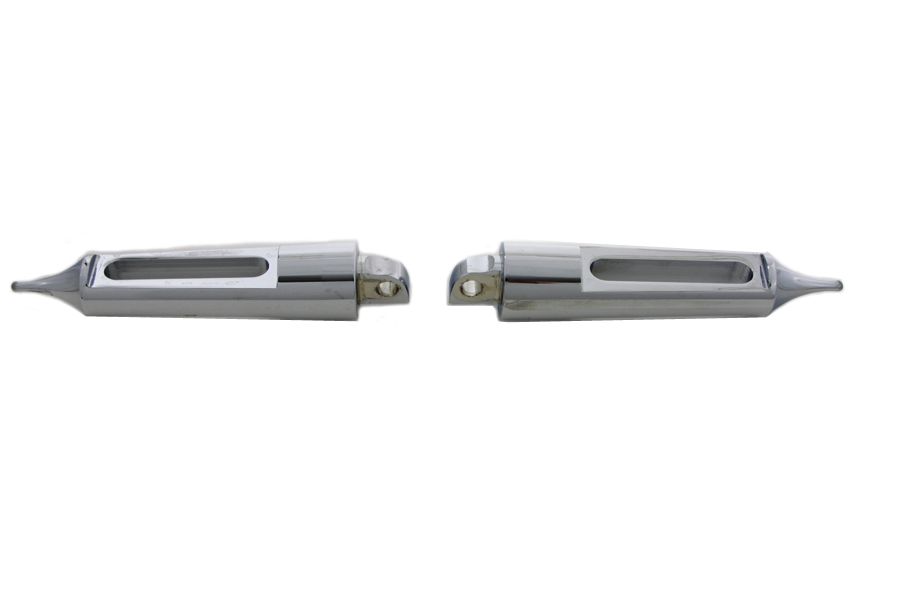 Chrome Dagger Slot Footpeg Set