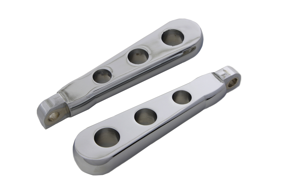 Chrome Spoon Footpeg Set