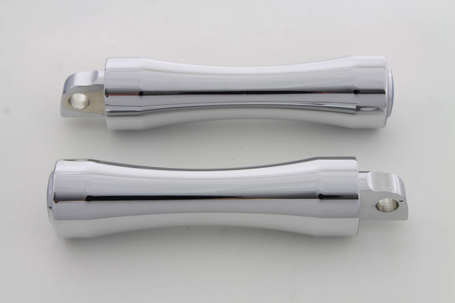 Chrome Contour End Footpeg Set